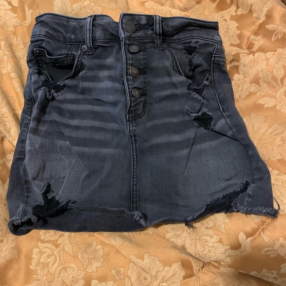 American eagle denim high waisted skirt - Picture 1 of 5